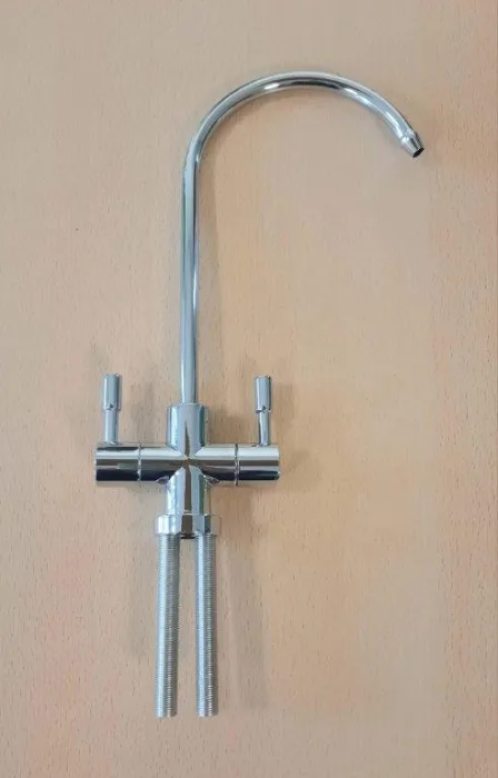 Gate faucet Double DE LUXE - thread length 8 cm