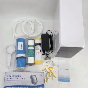 RO System Luxe Style 800-3212 ADVANCE HYDROGEN, De Luxe SS304 QCF 1/4'' Faucet/ RO memb. x 1 pcs