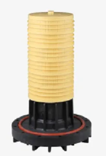 Top Distributor with Flange 6",active aria length 210 mm, diam.140 mm,connector 90mm for FRP 42"-48'