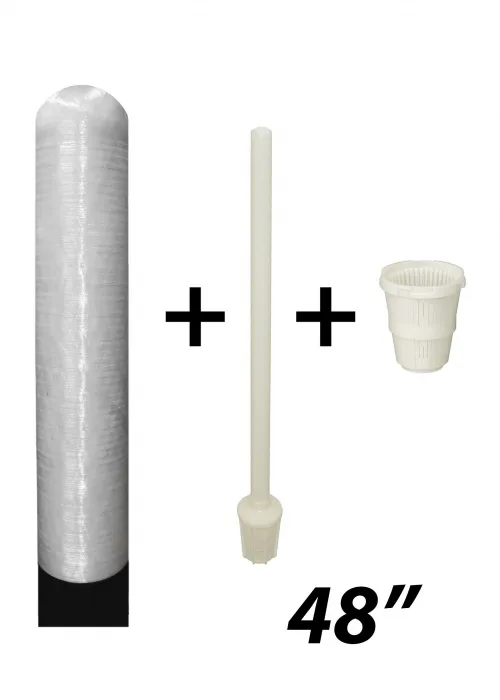 FRP KRAUSEN 0948 D23/H122CM (incl tube&top dist)Full Vol.44,6 ltr.WARRANTY 5 Year, box=0,082m3