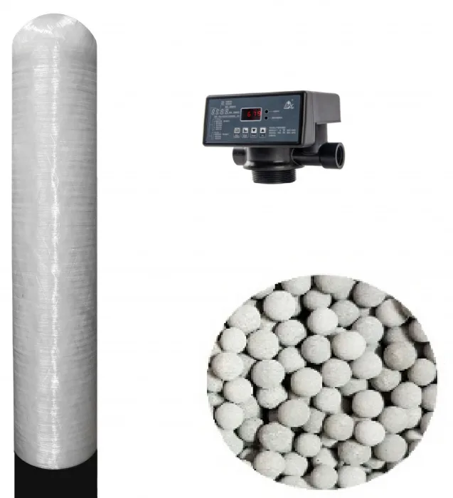 PH Increase Filter 1044 KR ( 33 Lit Alkaline Media ) F67Q1 Auto 1,0" In-Out-Drain
