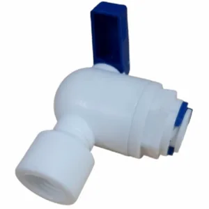 QCF-015C-L 1/4” Thread Female -3/8” Tube Ball Valve