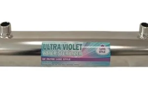UV Filter LUXE STYLE AISI-304 In-Out 1/2" 16 W NEW-24 0,8 T/h diam/length 63,5/380 mm