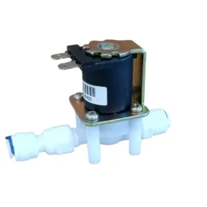 QCF Solenoid Valve 24V QCF 1/4" tube - 1/4" tube