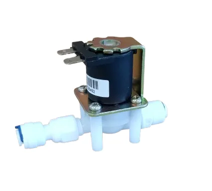 QCF Solenoid Valve 24V QCF 1/4" tube - 1/4" tube