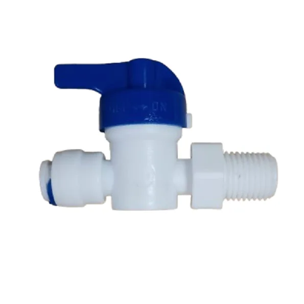 QCF-034A-I 1/4'' tube - 1/4'' thread male Ball valve