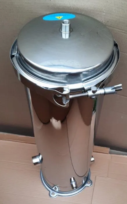 SS Filter Housing for PP20" x 3 pcs In-Out - 1,0" 4 T/h