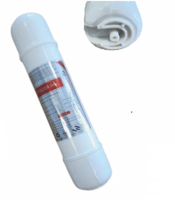 In-Line Filter 2,5" QCF 3/8" Luxe Style PP 5 mic