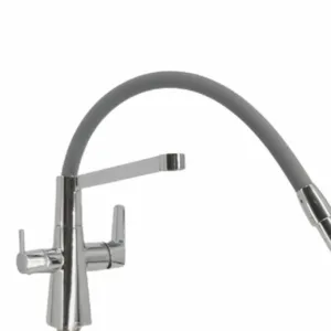 Kitchen faucet DE LUXE 3 in 1 GLAZED Article 122 CH