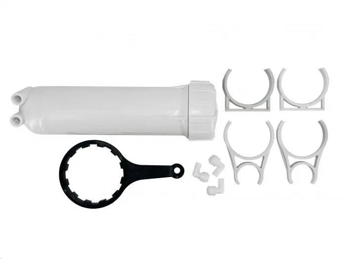 Membrane Housing 3113 SET: 3 pcs fittings, 2 single clamps, 2 double clamps, wrench