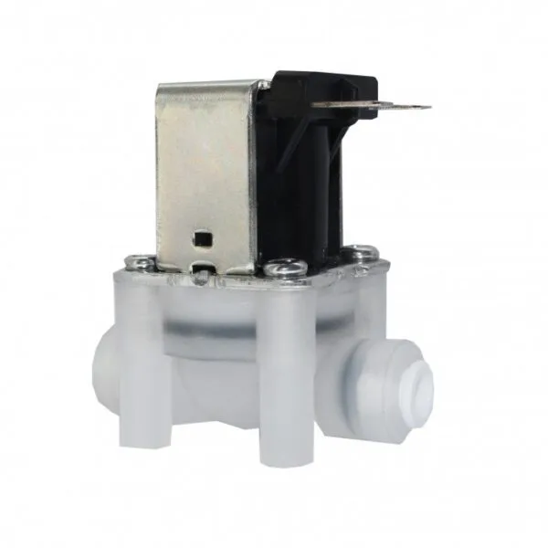 QCF Solenoid Valve 36V 1/4'' tube - 1/4'' tube