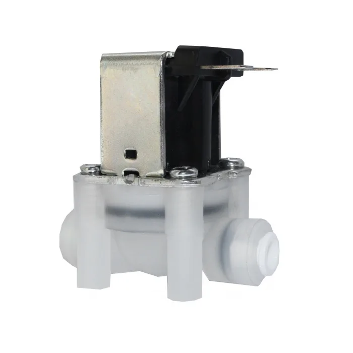 QCF Solenoid Valve 36V 1/4'' tube - 1/4'' tube