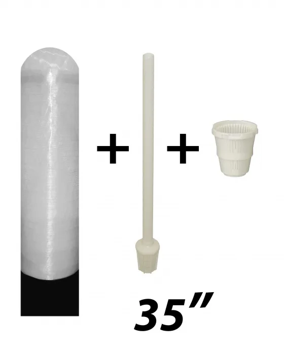 FRP KRAUSEN 0935 D24/H90CM (incl tube&top dist)Full Vol.31,6 ltr.WARRANTY 5 Year, box=0,069m3