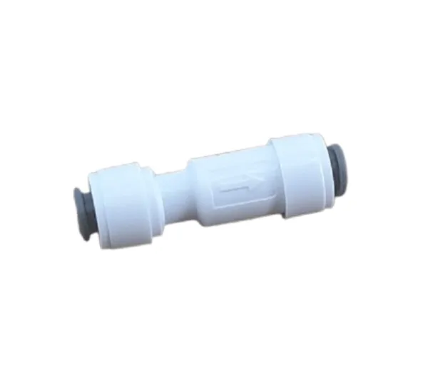 CHECK VALVE QCF-020-I 1/4" tube - 1/4" tube 4-4.8 lit/m
