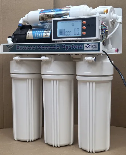 RO System 100 LCD, SS-304 QCF Faucet ( without RO Tank) / RO memb. x 1 pcs