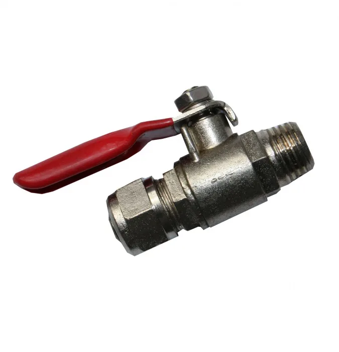 1/4'' Thread Male — 3/8'' tube Metal Deliver Valve