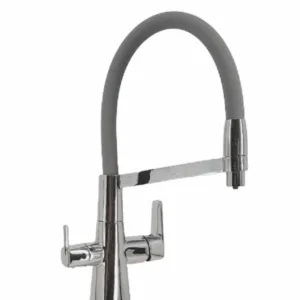 Kitchen faucet DE LUXE 3 in 1 GLAZED Article 122 CH