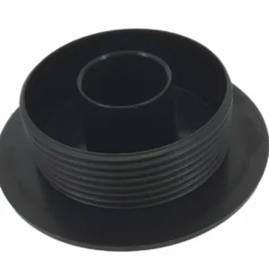 2,5'' Plastic cap Black