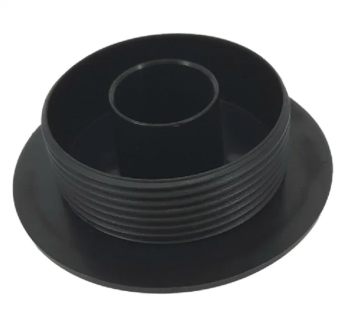 2,5'' Plastic cap Black