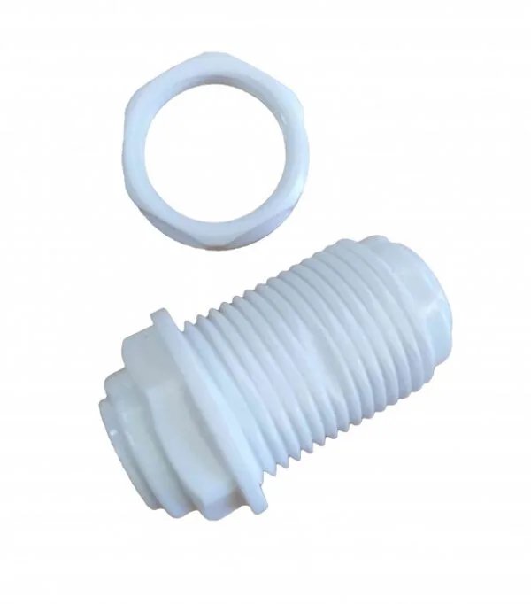 QCF-014A-I 3/8'' tube - 3/8'' tube for Straight for box Housing ( Bag 20 pcs )