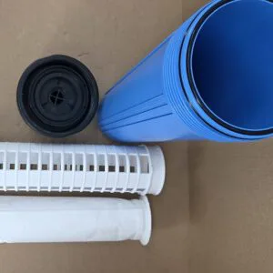 BIG BLUE 20" 1,0” In-Out BAG FILTER with PP Bag 50 mic