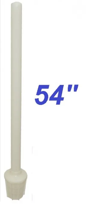 Central tube with collector 54'' ABS