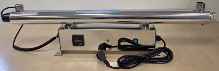 UV Filter 80W AMALGAM Luxe Style In-Out 1,0" NEW-24, Control Board with Timer