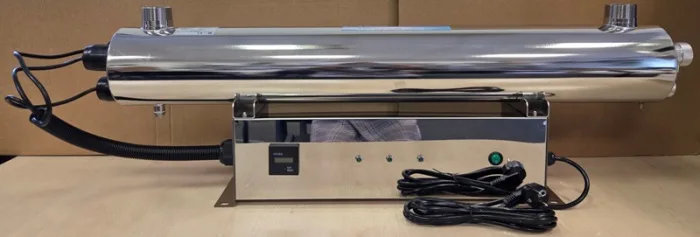 UV Filter LUXE STYLE AISI-304 In-Out 1,5" 165W NEW-24 (3*55W) 8,1 T/h with CONTROL Board & TIMER