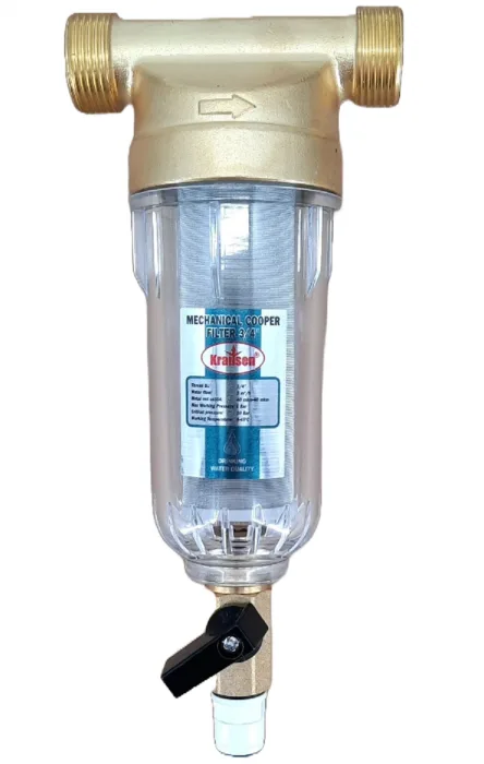 Cooper CLASSIC filter IN-OUT 3/4'' with SS net 40-60 mic 2 cub.m/h