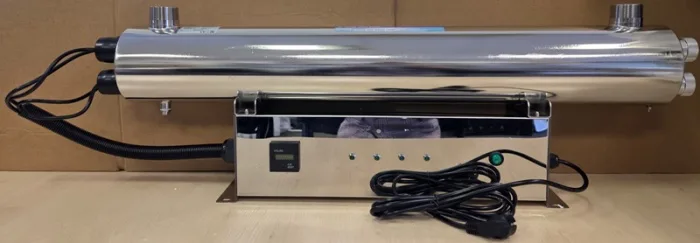UV Filter LUXE STYLE AISI-304 In-Out 1,5" 220W NEW-24 (4*55W) 10,8 T/h with CONTROL Board & TIMER