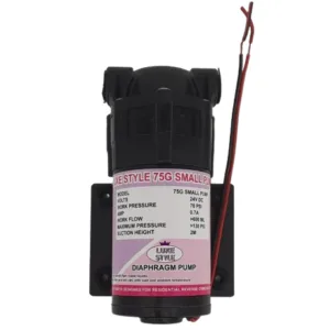 Pump LUXE STYLE 75G SMALL 24V 0,7A thread 3/8''