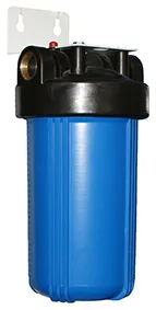 Housing Big Blue 10'' IN-OUT 1'' Brass Port with Wrench and bracket,T=5-40C ,P=0-6Bar