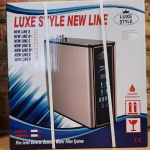 Luxe Style 100 NEW EVOLUTION GOLD +Alkaline, De Luxe Faucet, New Plastic 3,2G / RO memb. x 1 pcs