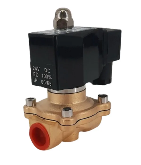 Solenoid Valve 24V 1/2'' Close style BRASS PORT