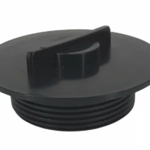 2,5'' Plastic cap Black