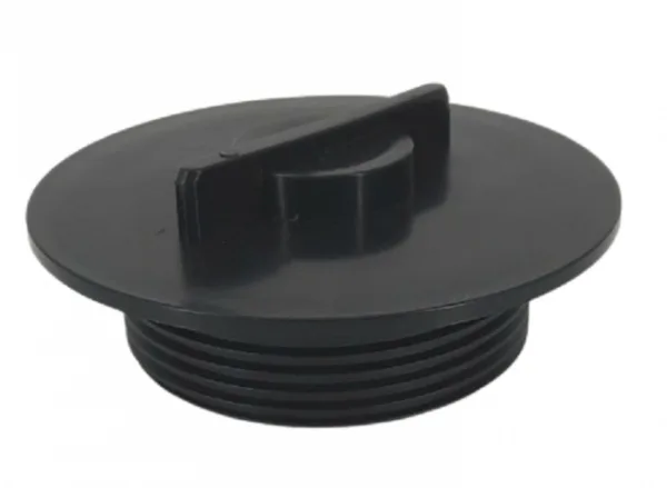 2,5'' Plastic cap Black