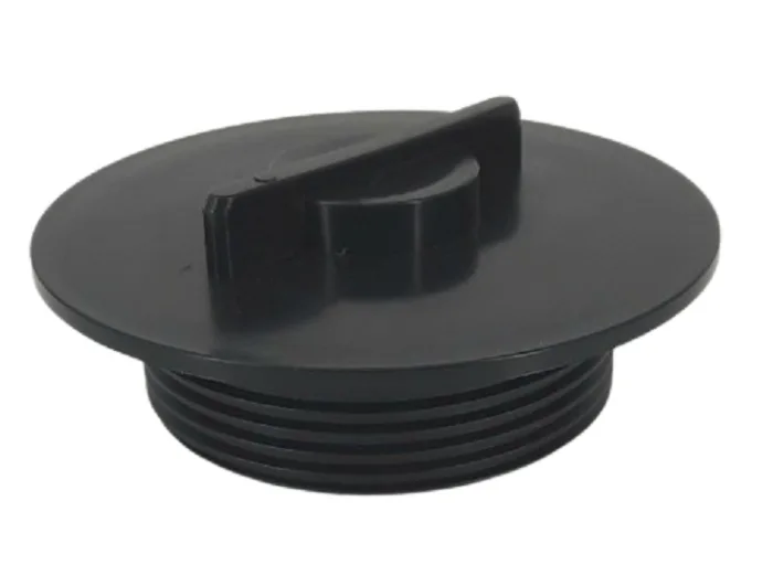 2,5'' Plastic cap Black