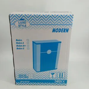 LUXE STYLE NEW LINE A++ 600(200/200/200) MODERN NEW BLACK TDS*2 - De Luxe/ RO memb. x 3 pcs