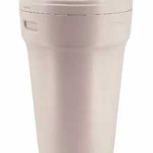 Salt Tank 145lit CIRCLE grey with Brine well, Brine Valve and grid (D52/H93CM)