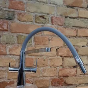 Kitchen faucet DE LUXE 3 in 1 GLAZED Article 122 CH