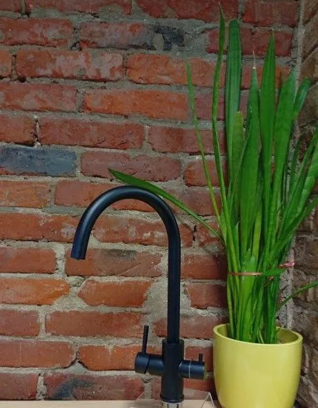Kitchen faucet CLASSIC 3 in 1 BLACK Article 201 BL