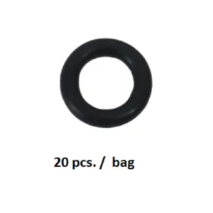 Black Rubber O'rings 13*8*2,5mm (20pcs./bag)
