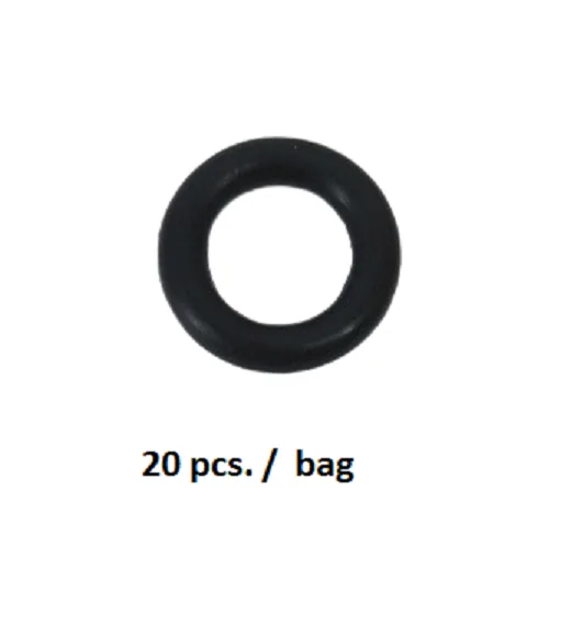 Black Rubber O'rings 13*8*2,5mm (20pcs./bag)