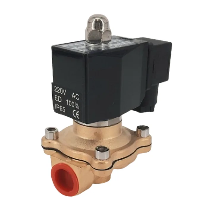 Solenoid Valve 220V 1/2'' Close style BRASS PORT