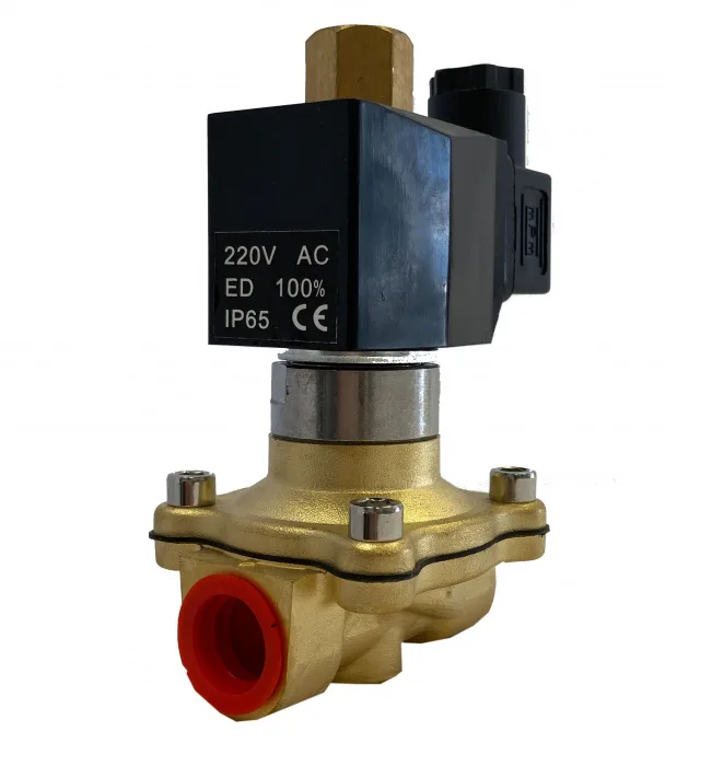Solenoid Valve 220V 1/2'' open style BRASS Port