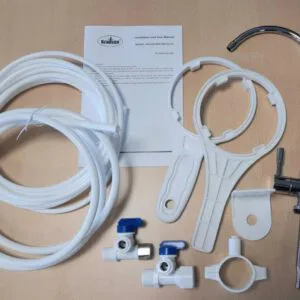 KRAUSEN NEW LINE B+800 (400/400)-3013*2 STAB.PRESS.LCD FLOW 2,5'' post.carbon-De Luxe/ RO memb.x2pcs