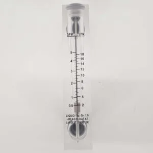 Flow Meter 5 GPD 1/2" – horizontal connection