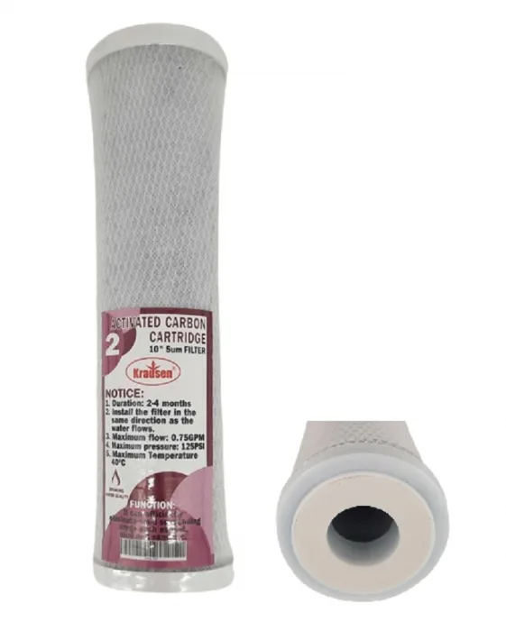 Block Carbon Cartridge CTO 10" 5 mic Krausen NR.2