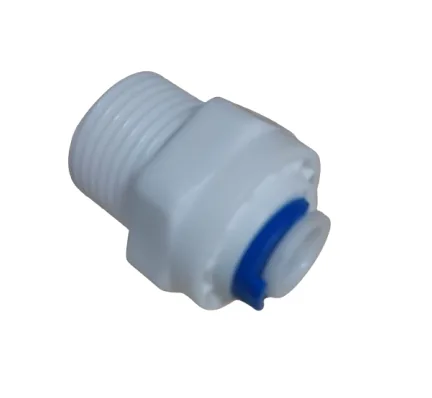 QCF-012B-I 1/4'' tube - 3/8'' thread male ( Bag 20 pcs )