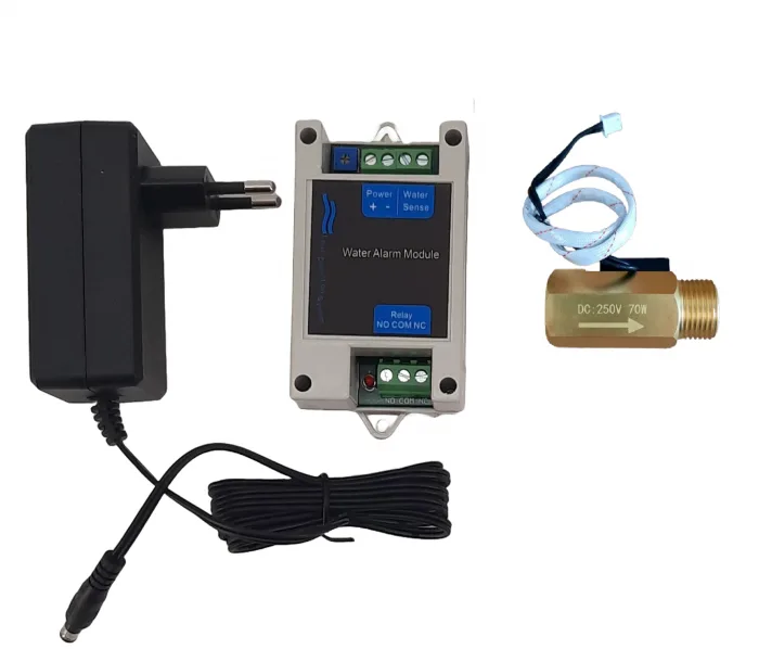 UV FILTER ON-OFF POWER AUTO SWITCH System WITH FLOW SENSOR 1/2'' ( brass flow sensor )